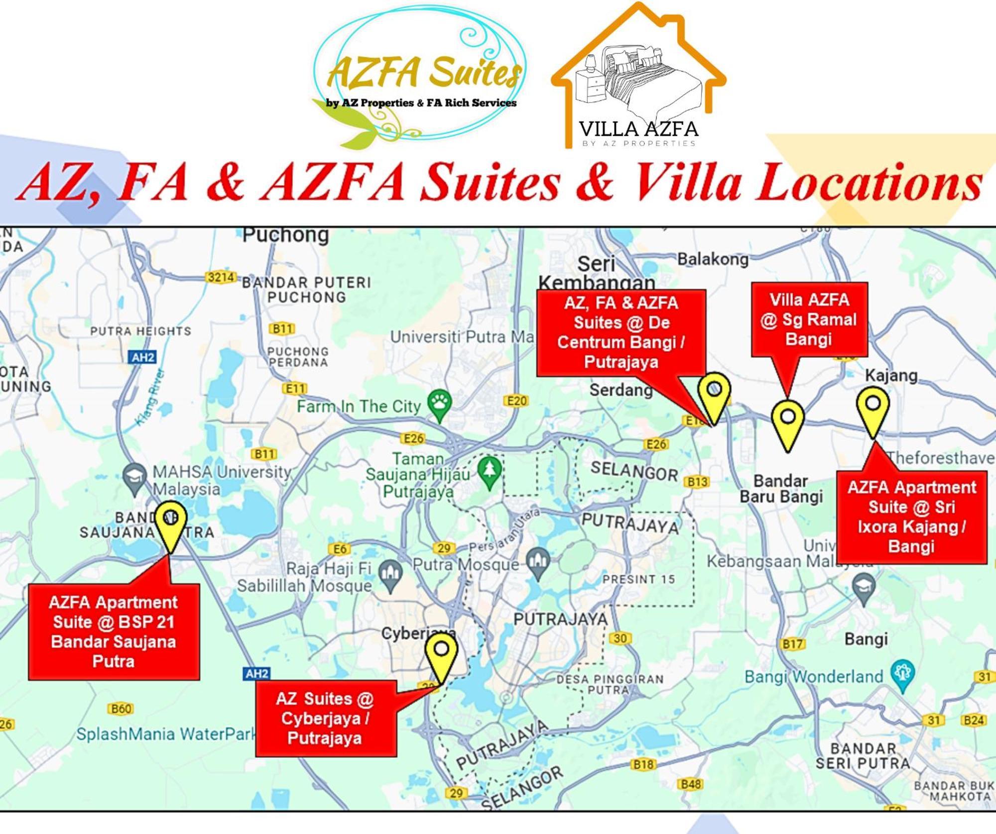Azfa Duplex Suite At De Centrum Putrajaya Bangi Free Wifi Kajang Extérieur photo